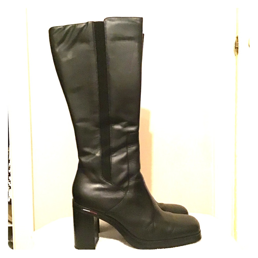 Tommy Hilfiger Vintage Motto Combat Boots